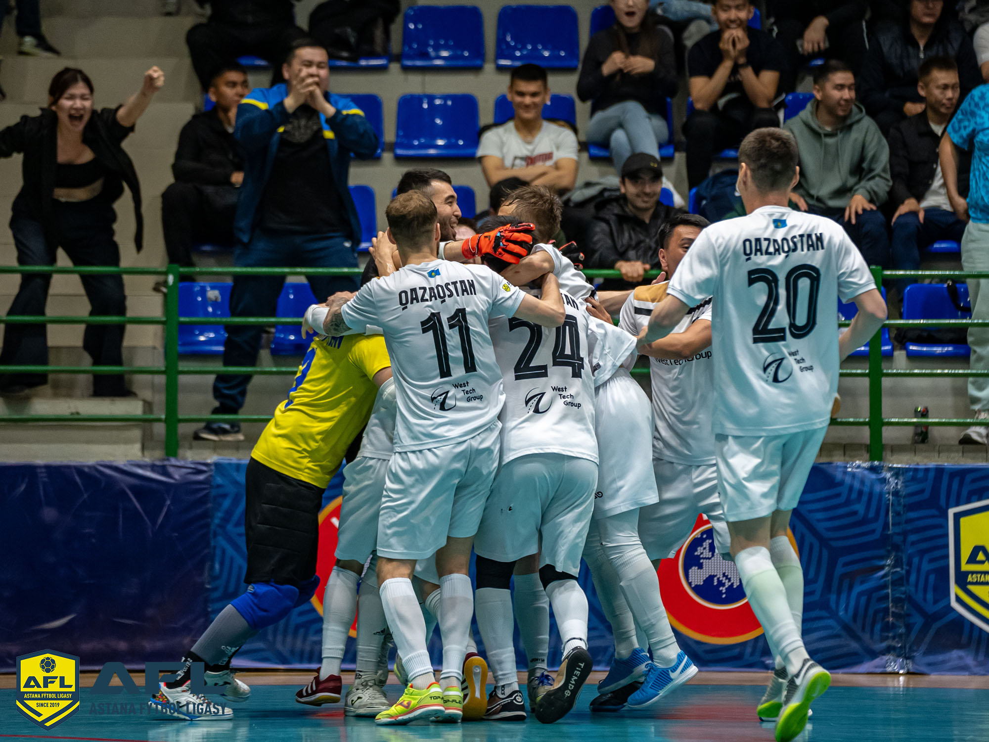 WestTechGroup (AFL) - MUSLIM (Кызылорда) 3 : 3 (по пен 3:2)